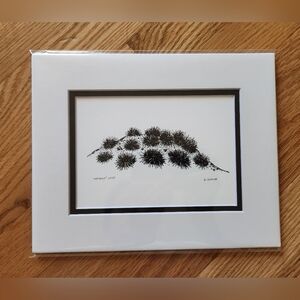 8"x10" Black and White Art Print